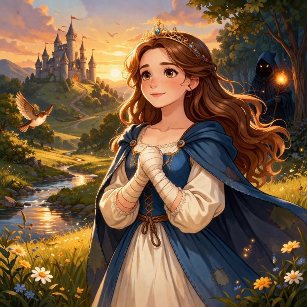 The Maiden Without Hands story illustration